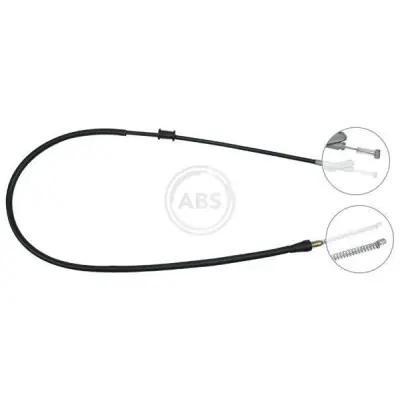 Cable de accionamiento, freno de estacionamiento A.B.S. K10317 Profesional